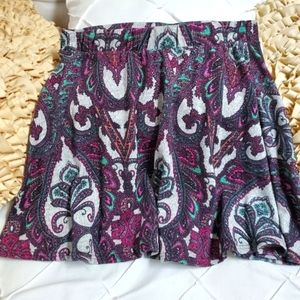 2 for 20* like new L.A. Hearts paisley skirt